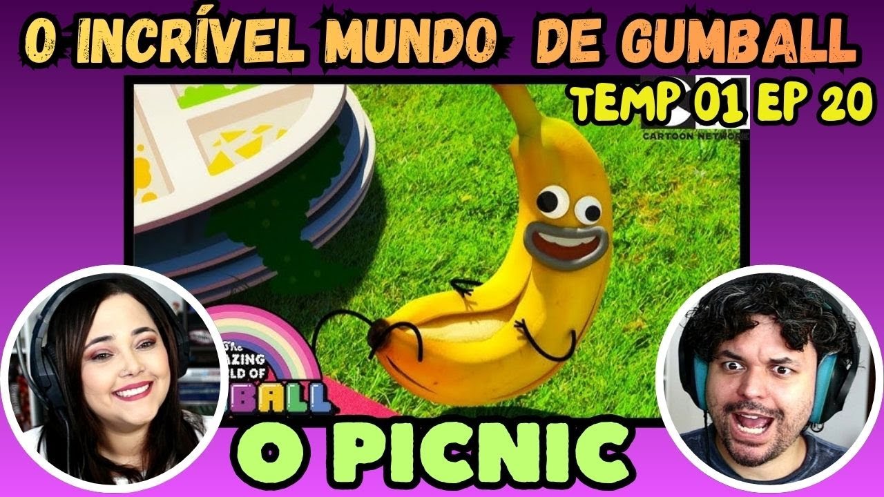 O PICNIC! O INCRÍVEL MUNDO DE GUMBALL | Temp. 1 EP. 20 //  REACT