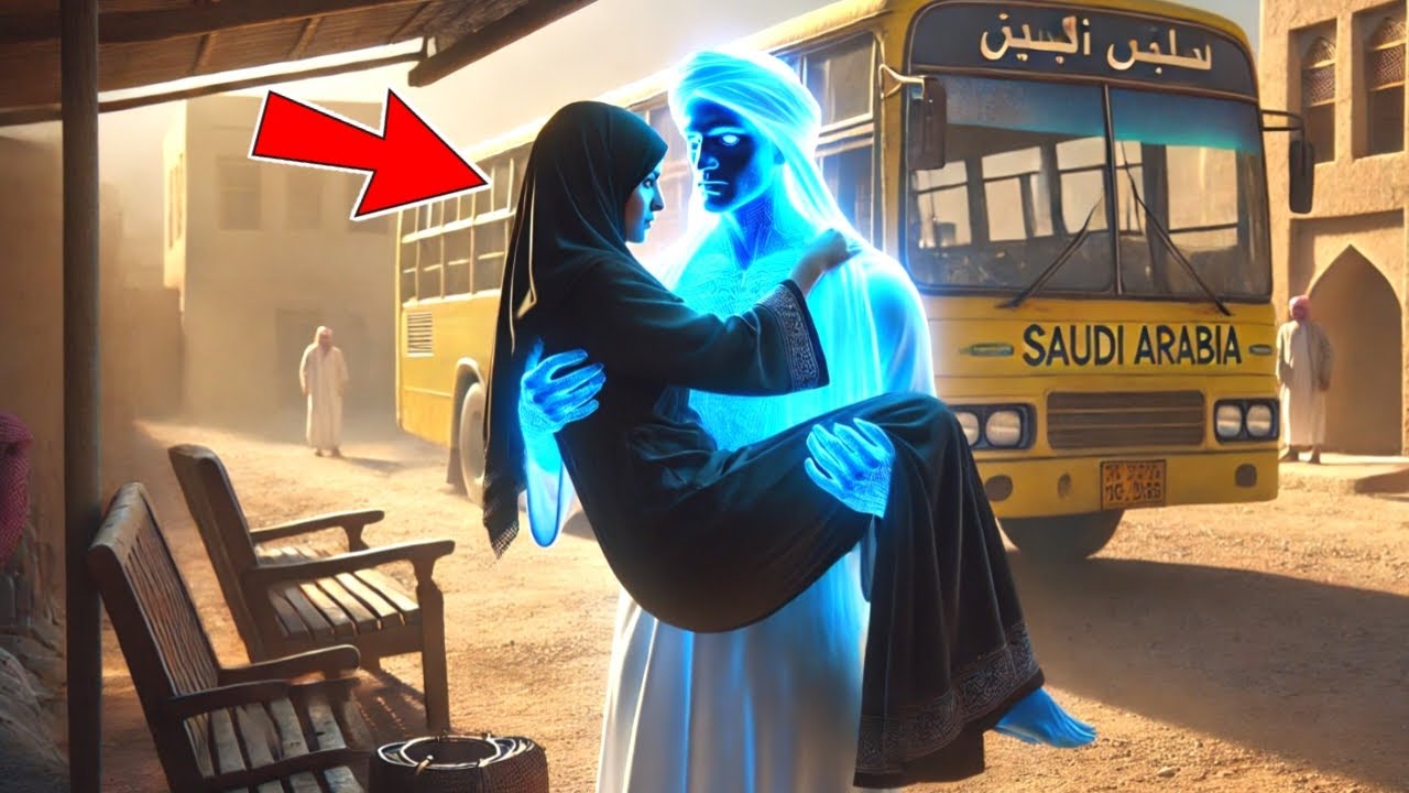 سائق الحافلة الجنيّ المشاغب والفتاة الجميلة - قصة حقيقية - قصص عربية