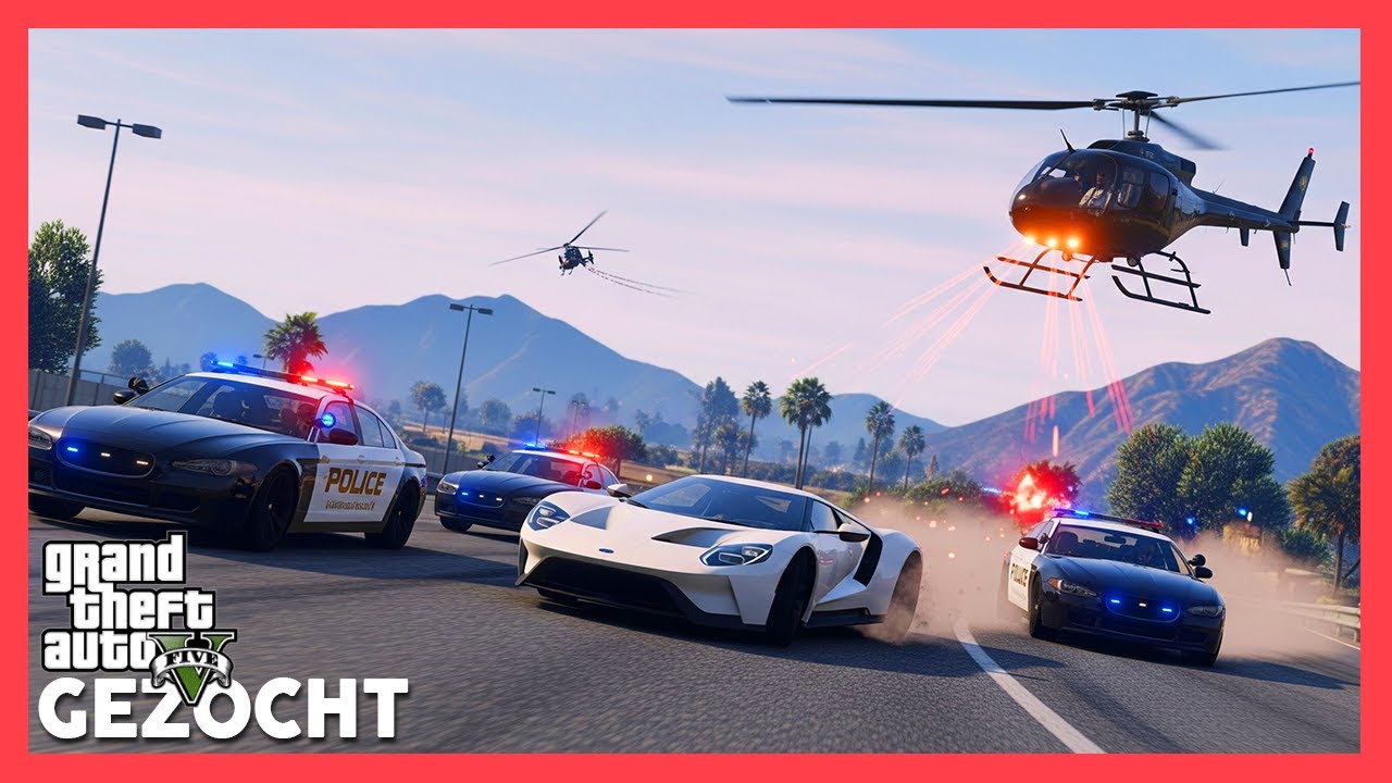 GTA V: GEZOCHT #19 - Record Tijd