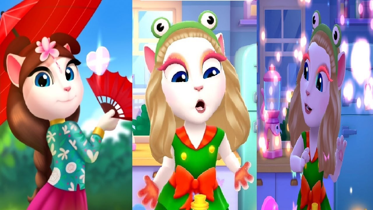 My Talking Angela 2 Chinese Version 2024 Android iOS Gameplay HD