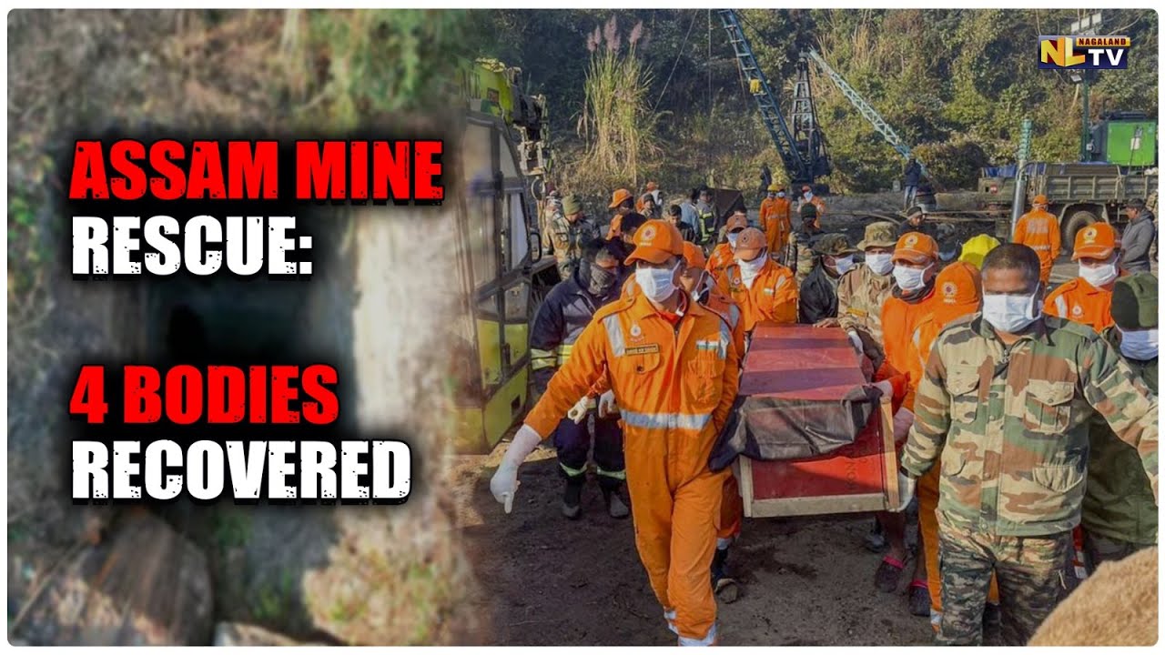 ASSAM MINE RESCUE OPERATION: BODIES OF FOUR TRAPPED WORKERS RECOVERED