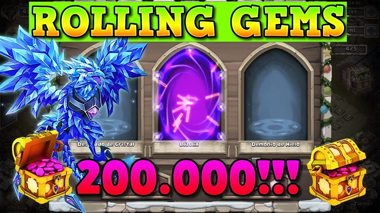 SORTEO + 200K GEMS for LAZULIX | Castle Clash