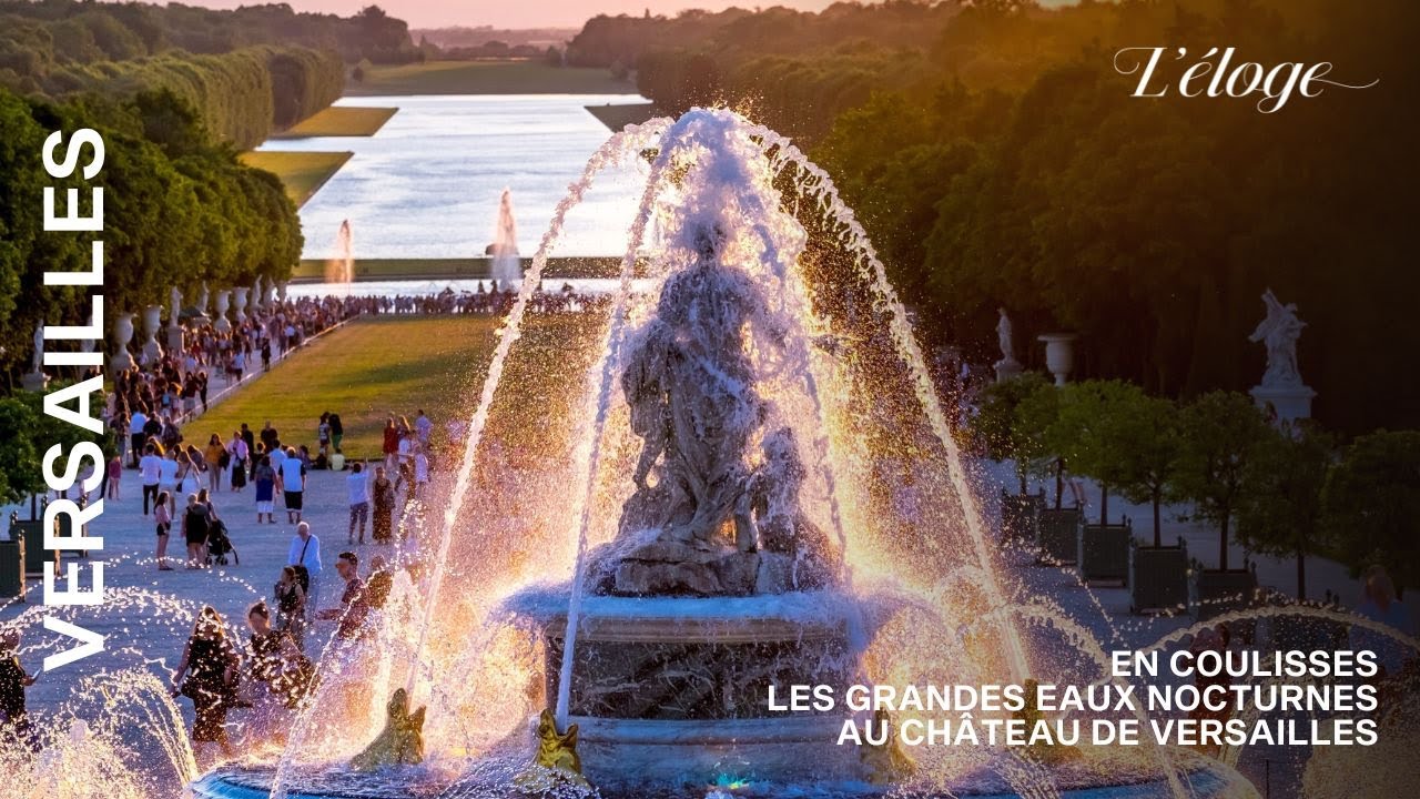 IMMERSION DANS LES GRANDES EAUX NOCTURNES DE VERSAILLES !