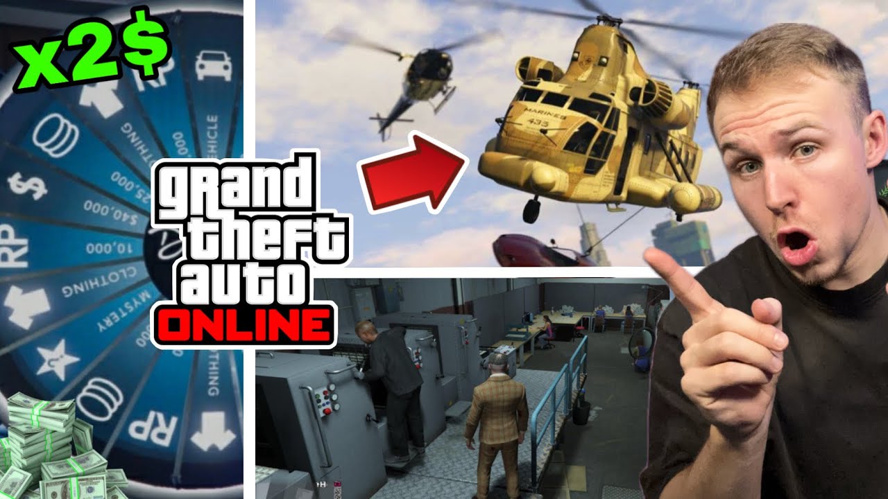 Neue EVENTWOCHE, Geldw&auml;sche Bonus & neues UPDATE in GTA 5 ONLINE❗️Geld verdienen in GTA ONLINE! 