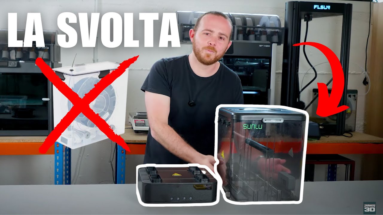 IN ANTEPRIMA 🇮🇹 SUNLU SP2 - L'ESSICATORE CHE STAVAMO ASPETTANDO