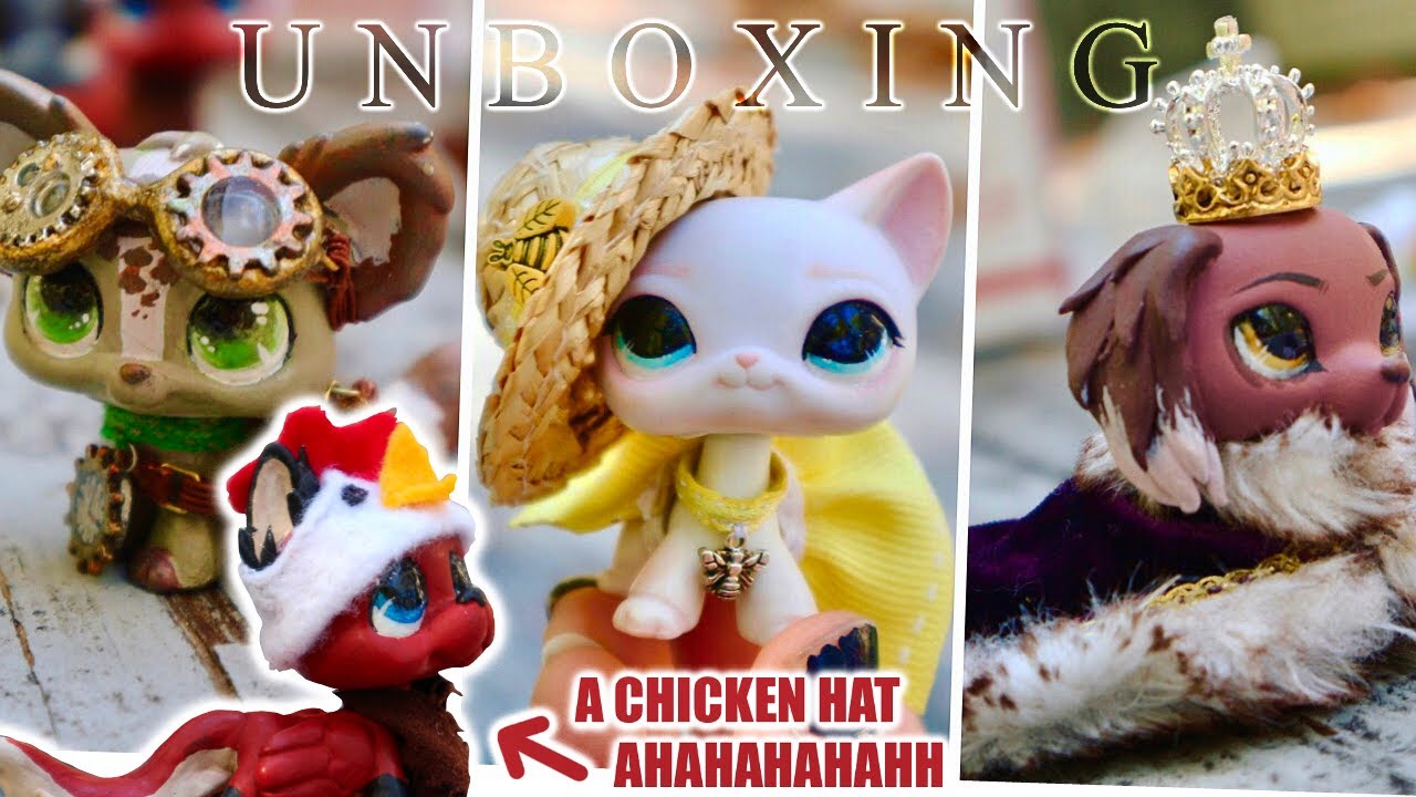 Optic has a Chicken Hat!!?! 🐔(& more clothes!) LPS Fanmail unboxing