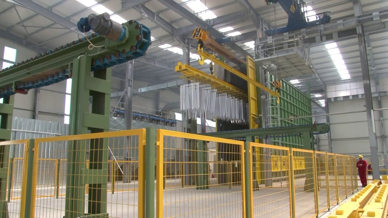 HOT DIP GALVANIZING PLANT - &ldquo;L&rdquo; SHAPE PLANT - Kettle dimensions 13,0 x 1,6 x 3,2 (h)