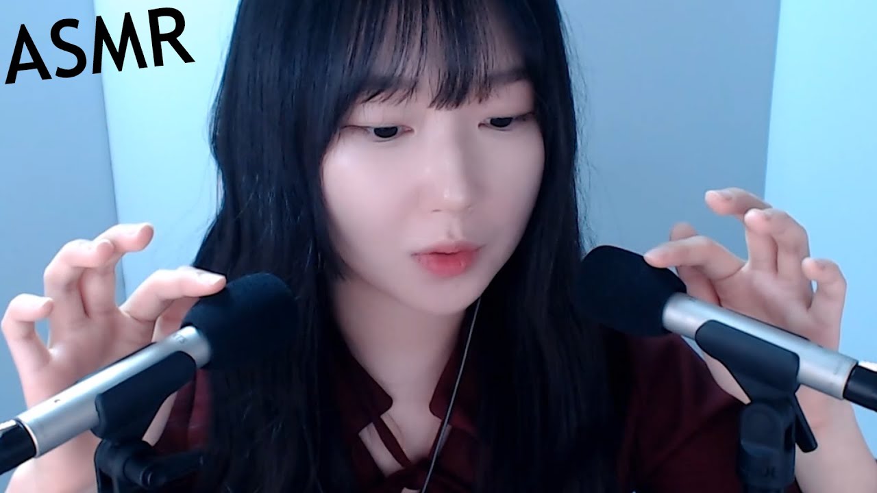 ASMR 마이크 터칭 하면서 옴뇸뇸,숫자세기,최근 근황 수다,잡담 해보기ㅣtingle touch, whispering