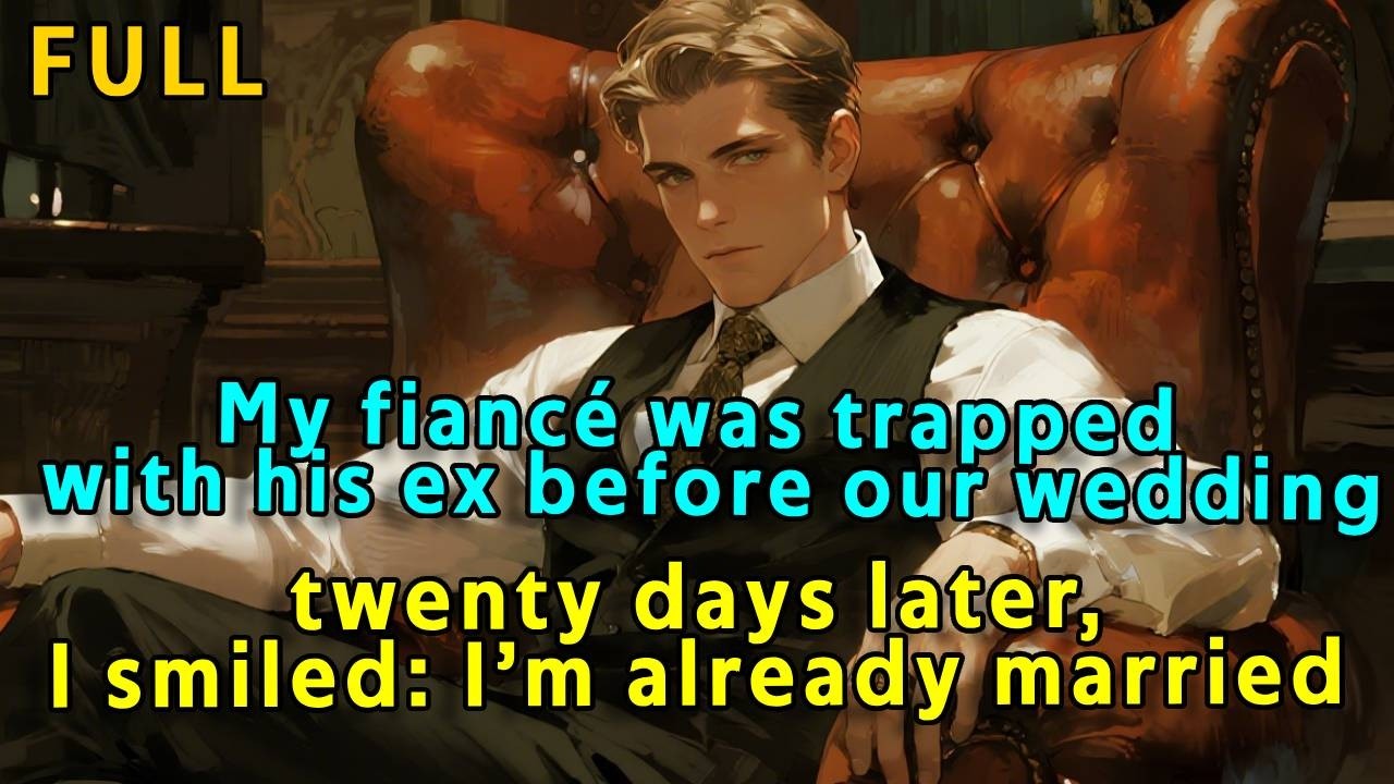 My fiancé was trapped with his ex before our wedding—twenty days later,I smiled: I’m already married