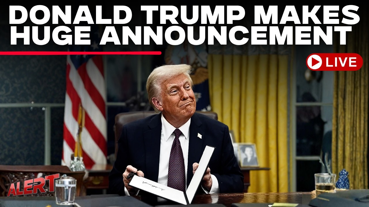 Trump LIVE | Trump Issues Big Iran War Announcement, Raising Fears of Wider Middle East Conflict