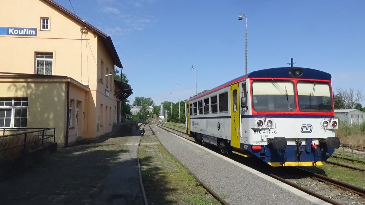 Motorákem 810 po lokální trati Pečky-Kouřim 4.7.2025