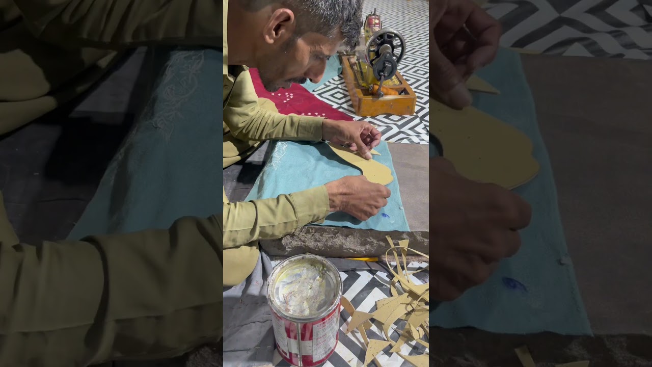 First Time in 🇵🇰 | Full Khussa Making Process Step by Step | Khussa Master Official