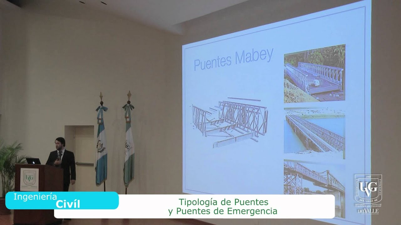 Ingeniería - Tipología de Puentes y Puentes de Emergencia - Conferencias