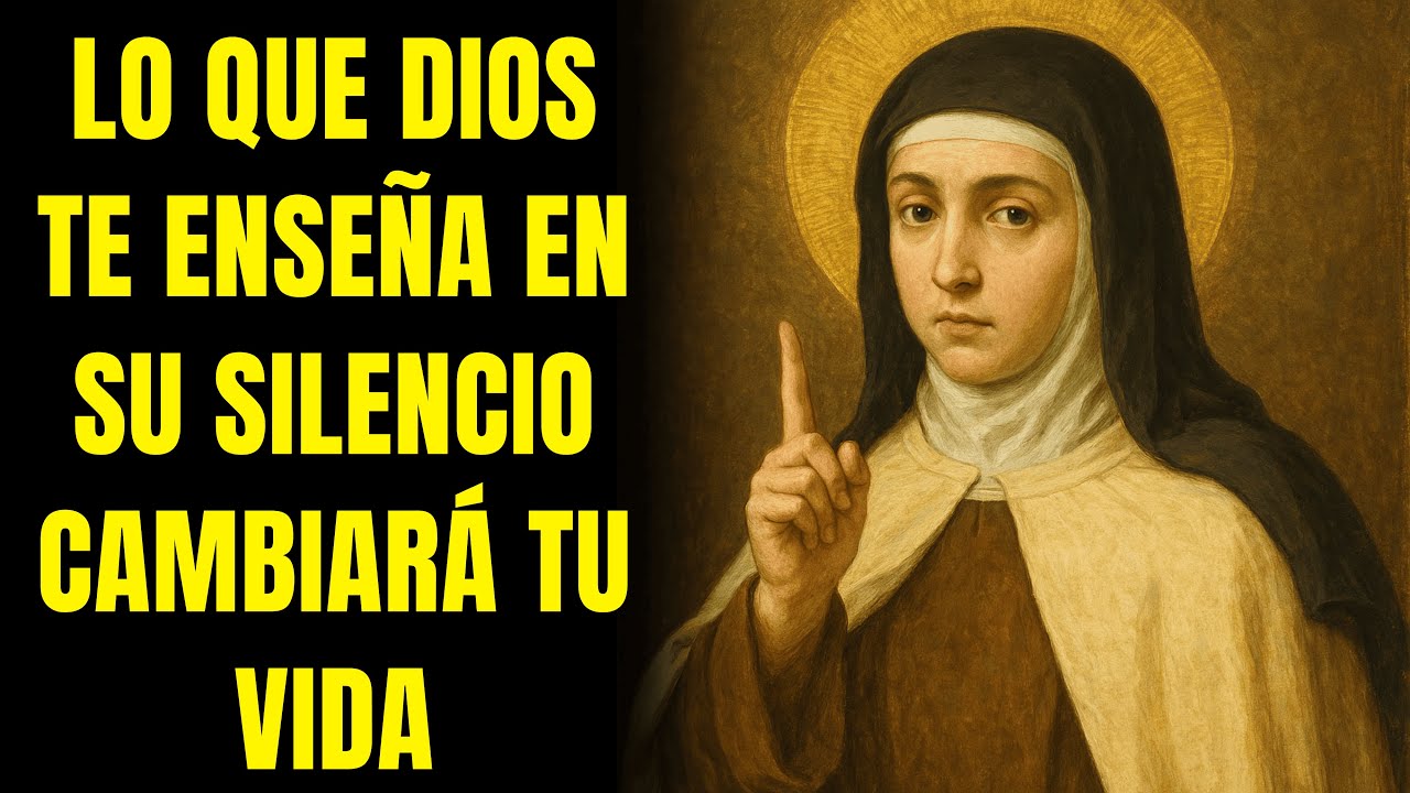 SANTA TERESA: LO QUE DIOS TE ENSEÑA EN SU SILENCIO CAMBIARÁ TU VIDA