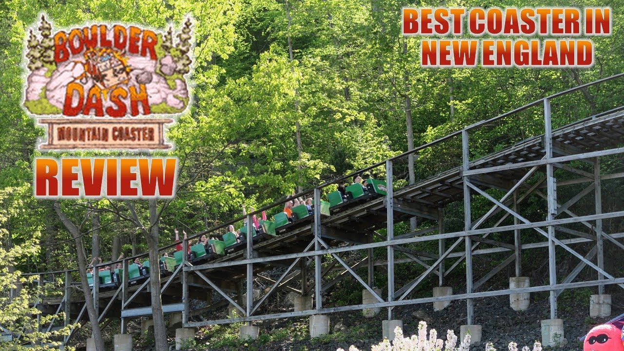 Boulder Dash Review & History, Lake Compounce CCI Wood Coaster | Best Roller Coaster in New England!