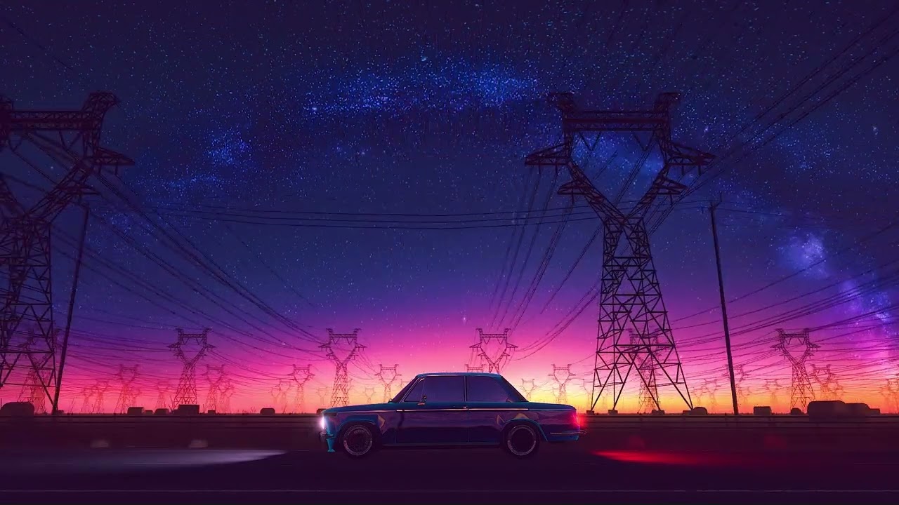 Night Drive Synthwave - Chill & Relaxing Synthwave