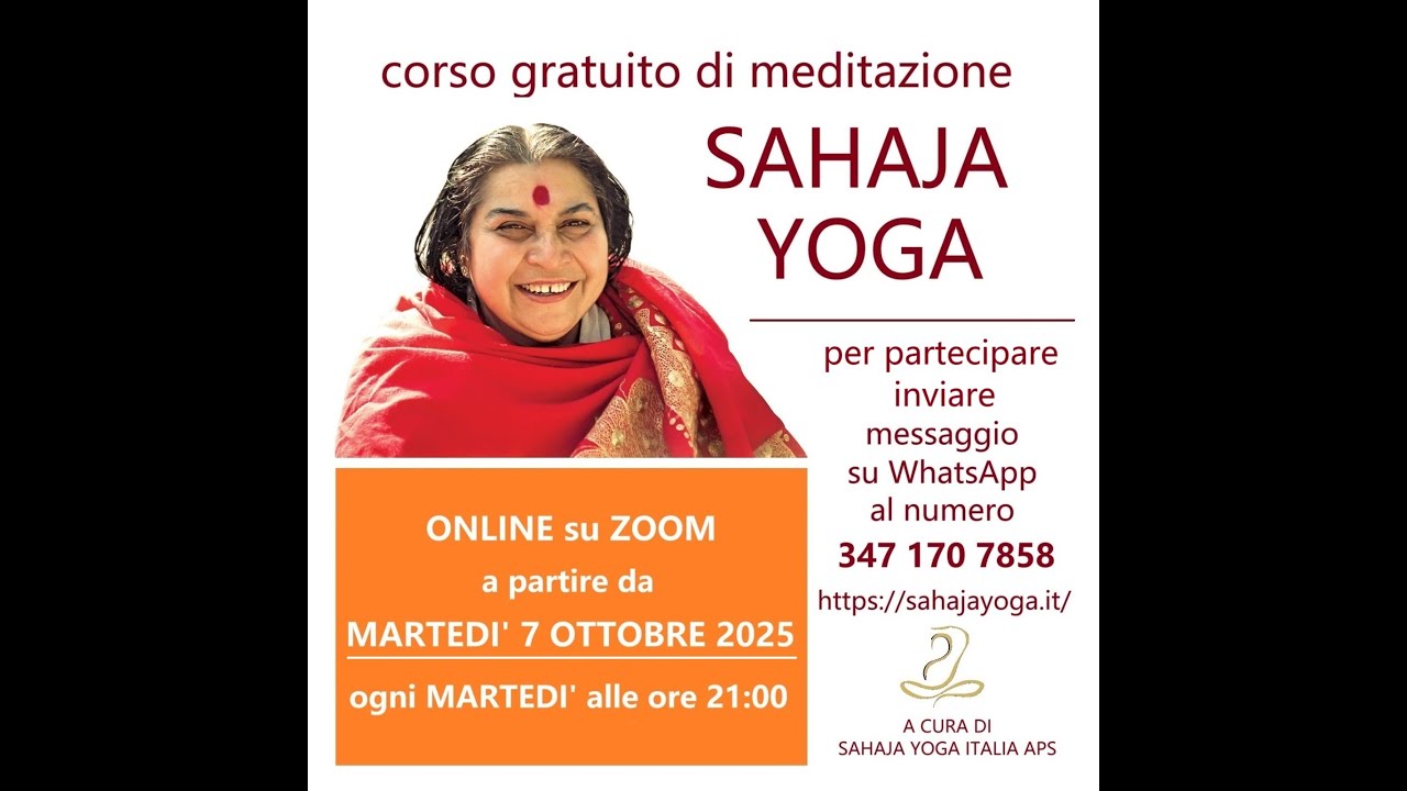 Corso Online Meditazione Sahaja Yoga