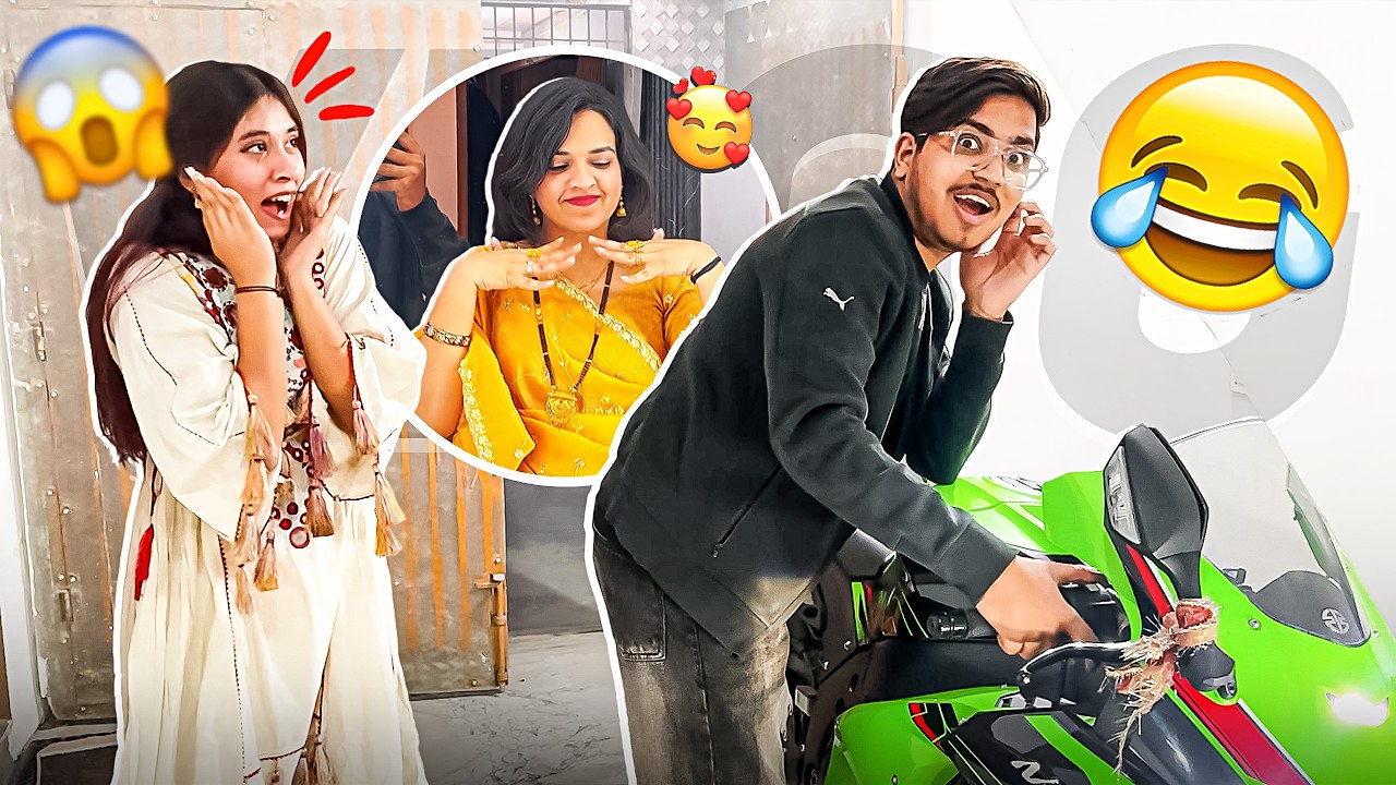 ZX10r ki Sound Se Apni Sali Ko Dara Diya 😂