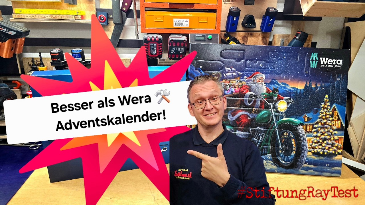 Der Beste 🛠️Adventskalender 2025! #stiftungraytest