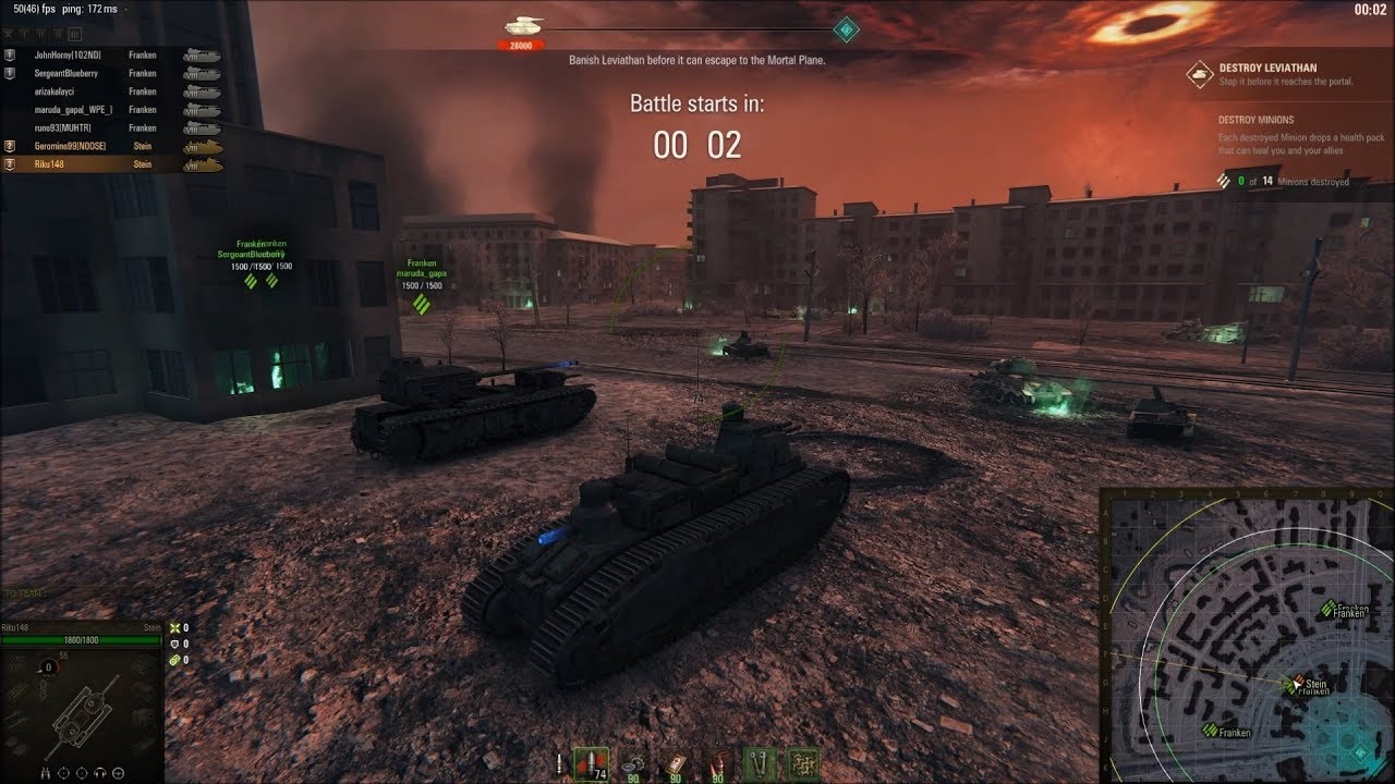 World of Tanks - Leviathan's Onslaught || Stein, 13500dmg