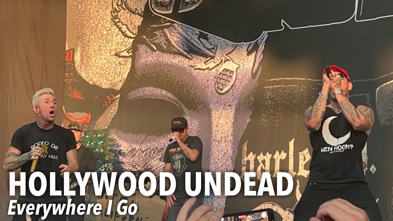 HOLLYWOOD UNDEAD - Everywhere I Go - Live @ CWMP - The Woodlands, TX 8/10/24 4K HDR