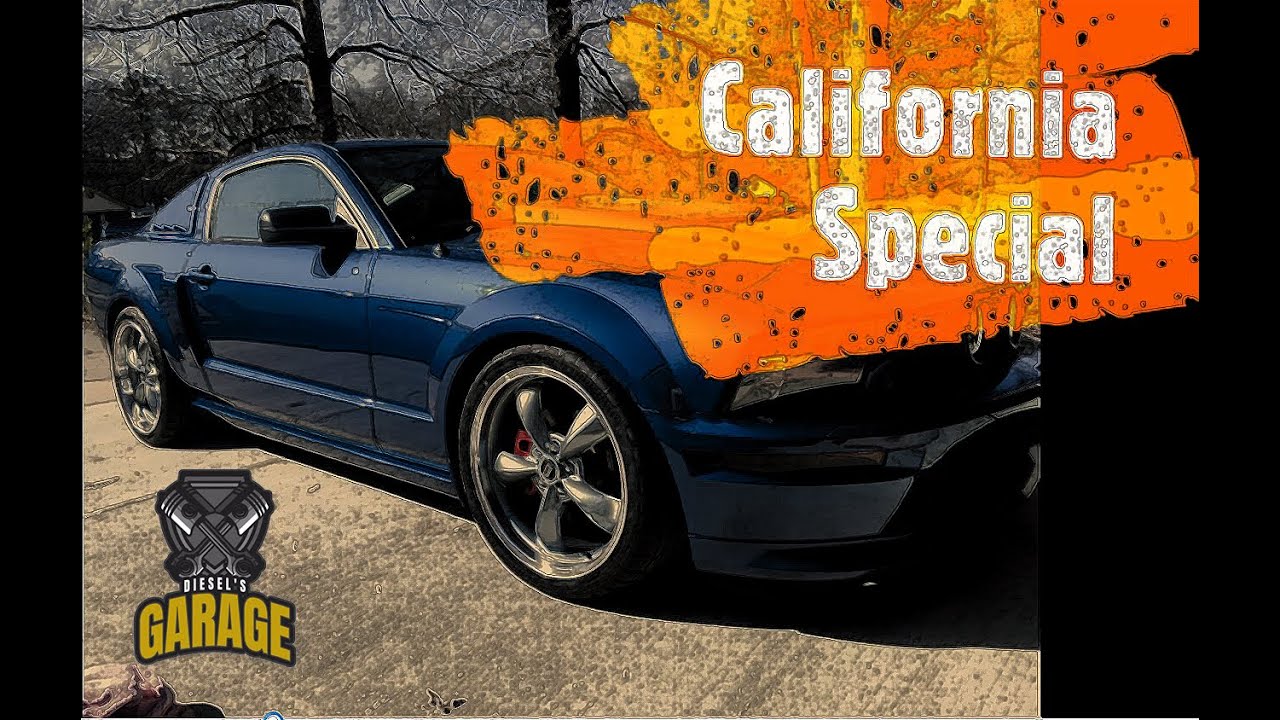 California Special - Diesel's 2007 GT-CS  and mods he made. History of the 1968 California Special