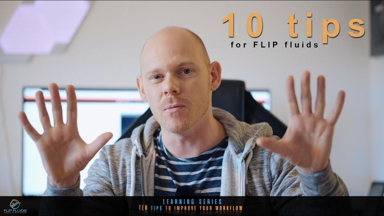 10 TIPS to improve your FLIP FLUIDS workflow in BLENDER