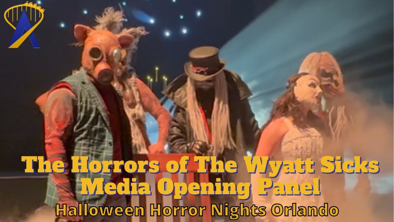 The Horrors of The Wyatt Sicks Media Panel at Halloween Horror Nights Orlando 2025