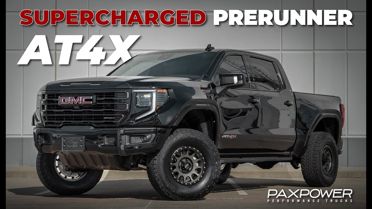 Предварительный GMC AT4X с 6,2-литровым нагнетателем! Конкурент Ford Raptor и Ram TRX на базе Sie...