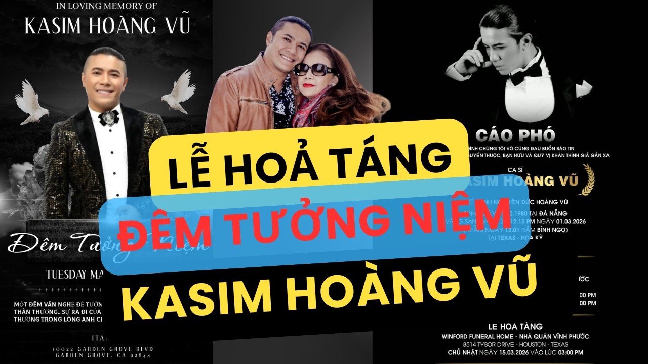HÃY THA CHO NGƯỜI ĐÃ KHUẤT🙏Nhạc sĩ Hoàng Nghĩa năn nỉ 1 số người đừng chửi Kasim nữa. ĐÊM TƯỞNG NIỆM
