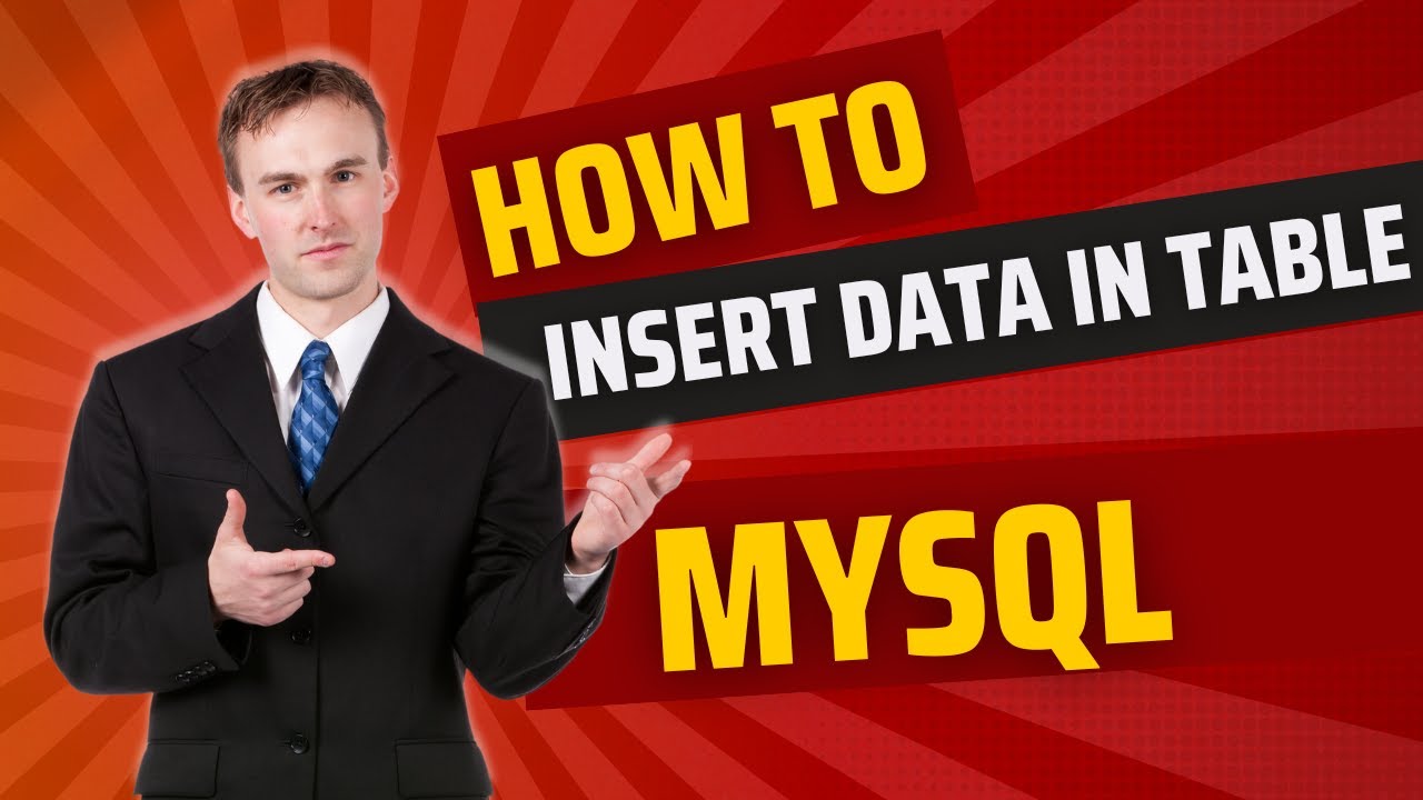 How to Insert Data into Table Using MySQL Workbench