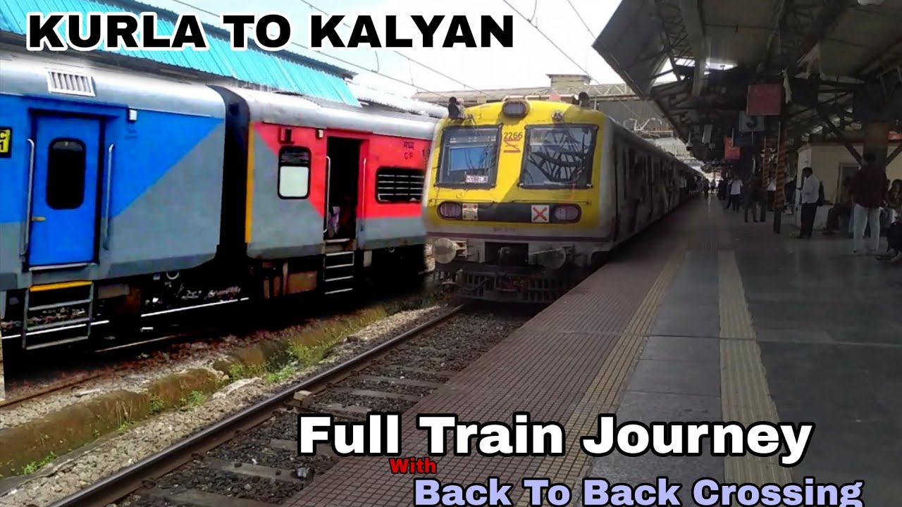 *97067 KURLA To  KALYAN Full Train Journey 🚉 | Local Train Journey 🚋  |