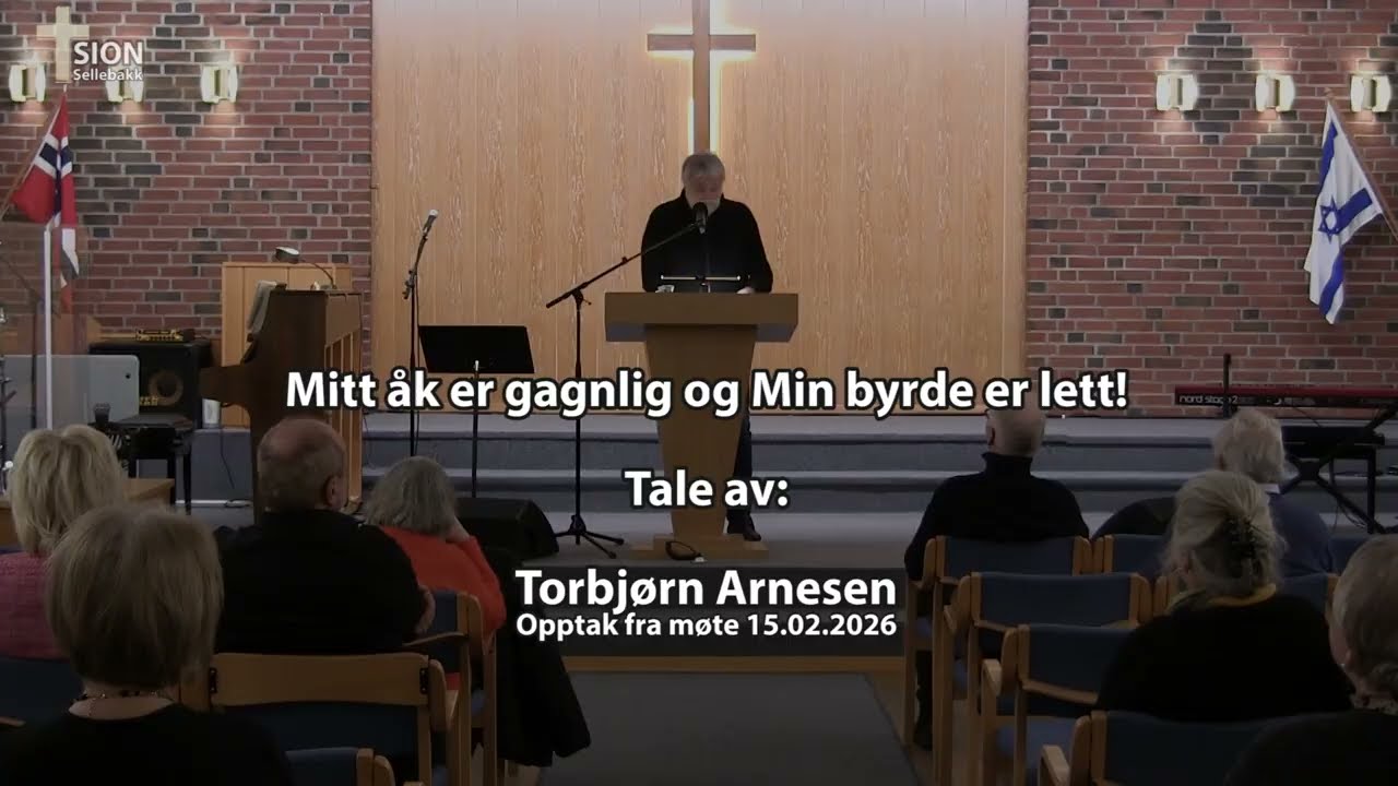 Tale av Torbjørn Arnesen 15.02.2026