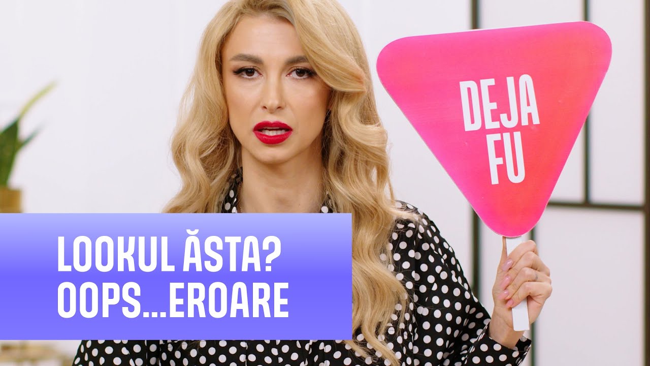 Andreea Balan: “M-a durut mana cand am dat cu cardul” | FASHION REWIND Ep. 3
