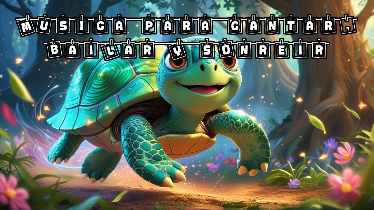 La tortuga feliz 🐢😄 – canción infantil divertida