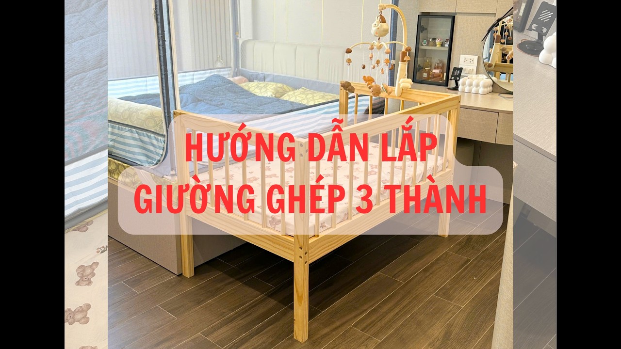 Hướng dẫn lắp Giường ghép Ongbodemo
