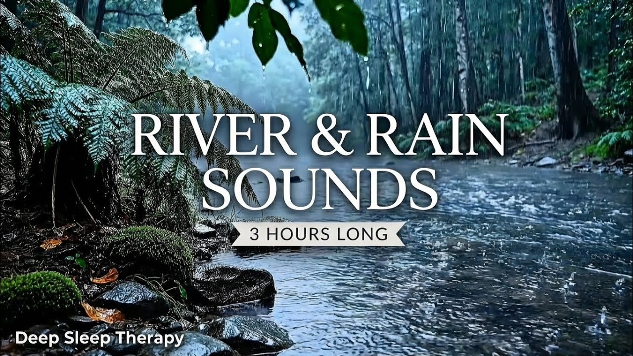 Natural White Noise for Deep Sleep & Relaxation (3-Hour Sleep Therapy)