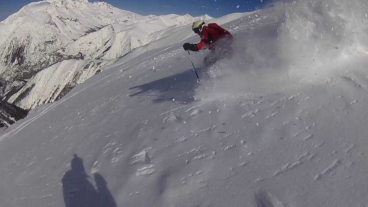 Les Deux Alpes: Matinée dans la poudre
