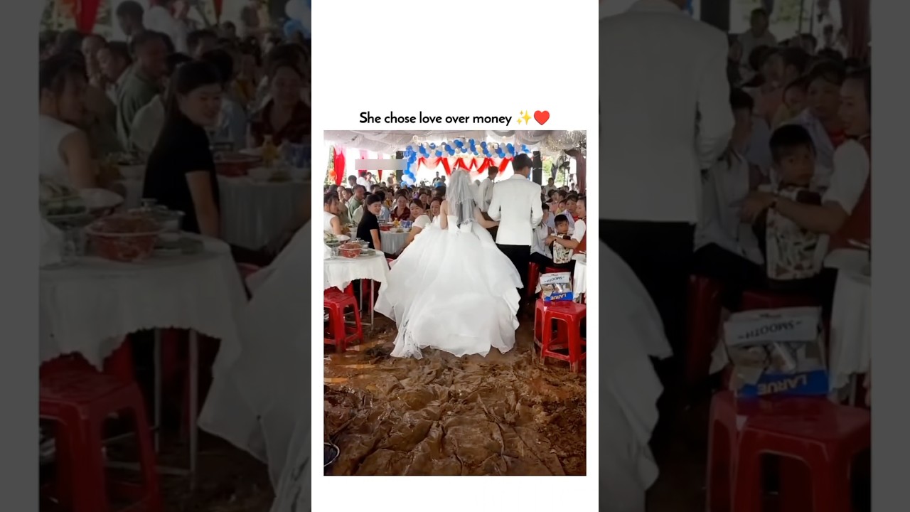 She chose love over money ❤️