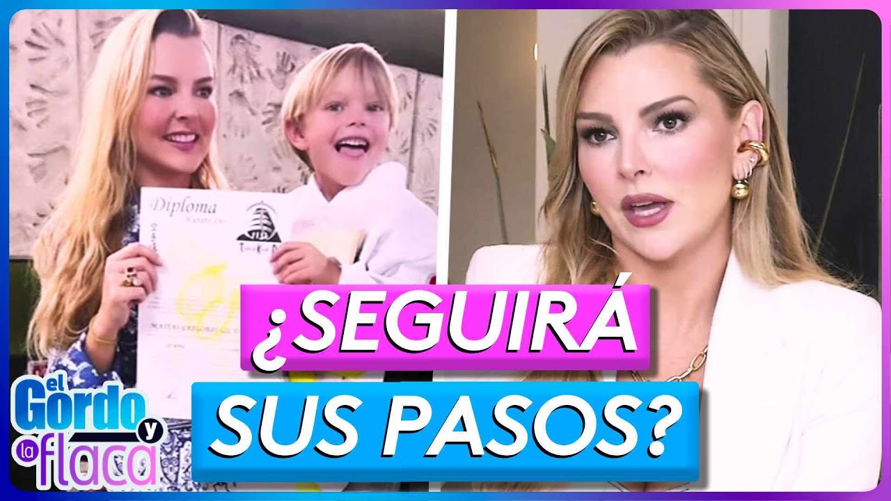 Marjorie de Sousa confesó lo que su hijo Matías quiere ser de grande | El Gordo y La Flaca