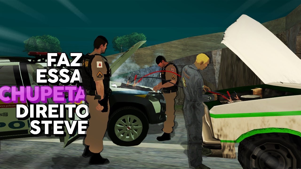 GTA MTA RP - OS POLICIAIS FICARAM P*TOS DA VIDA PORQUE PEDI PRA FAZER UMA CHUPETINHA kkkkkkkkkjjjj