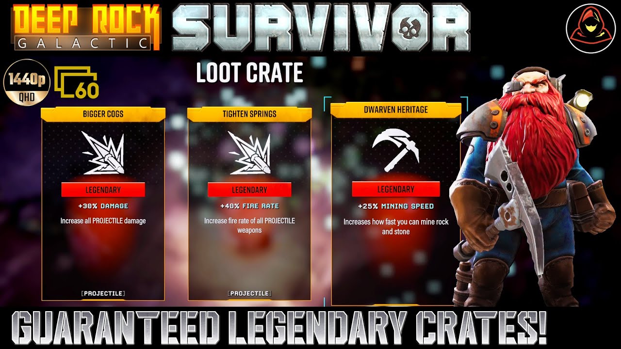 Deep Rock Galactic: Survivor | How to Get Legendary Crates Guide
