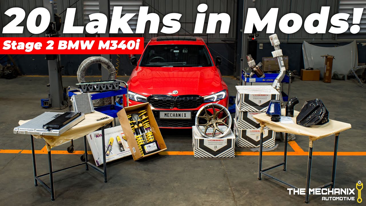 20 Lakhs worth of Mods on a M340i LCI | Stage 2 Build on a BMW M340i LCI