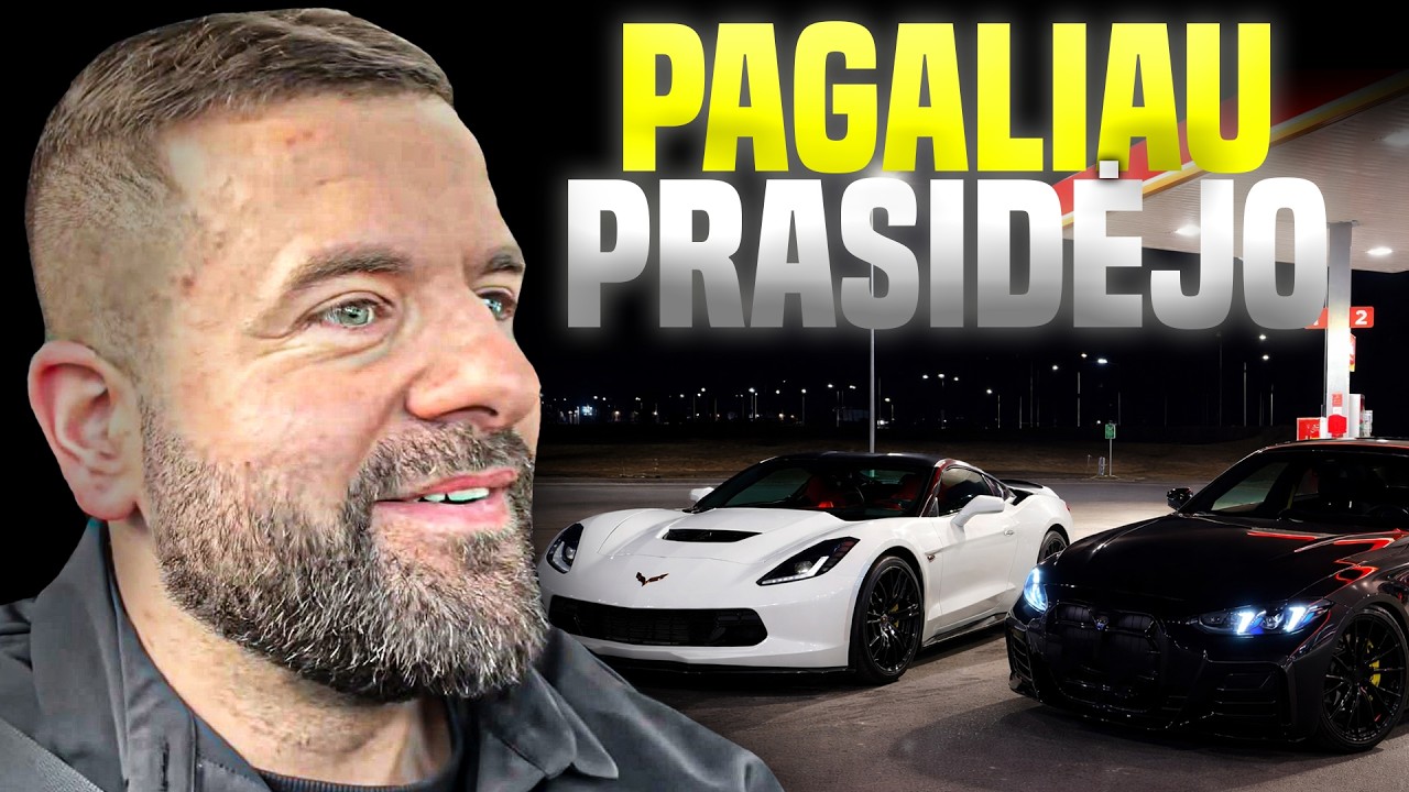 VIENA DIENA IŠ MANO GYVENIMO ! CORVETTE ANT STENDO !