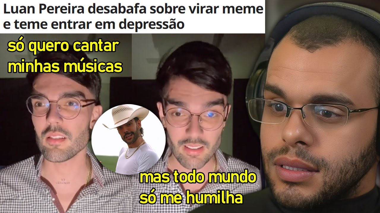 SERTANEJO DA HILUX 'ELÃHAH' RECLAMA POR SER MEME E QUASE CHORA EM DESABAFO