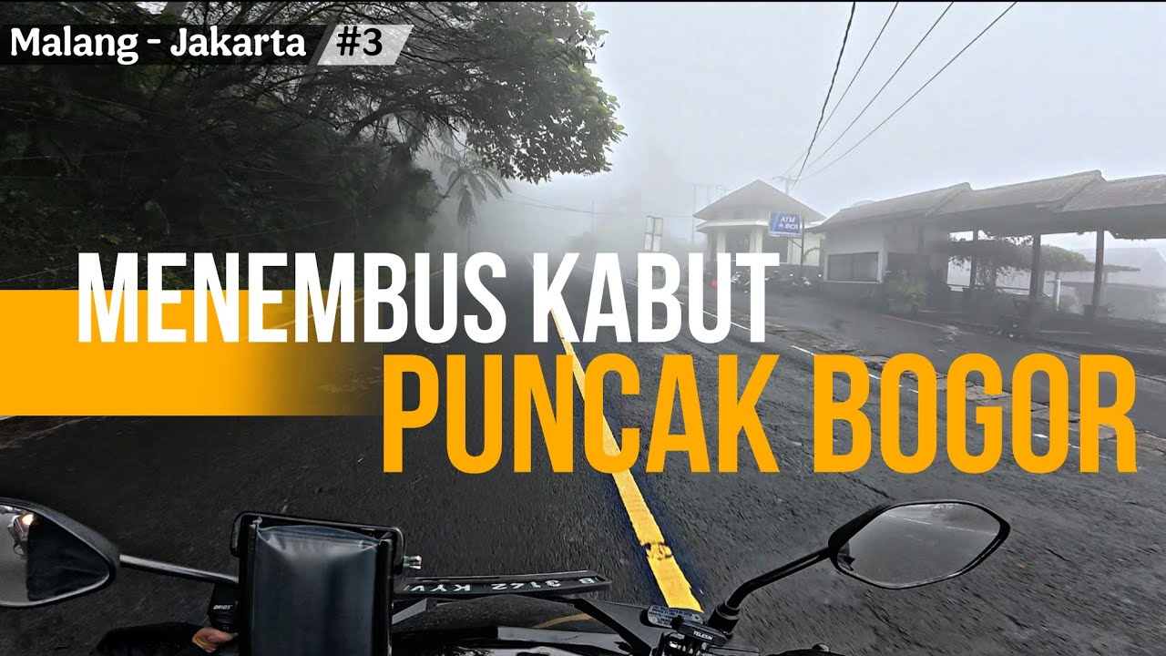 Garut ke Jakarta Full MACET❗️Solo Touring Malang - Jakarta SELESAI | Final Part