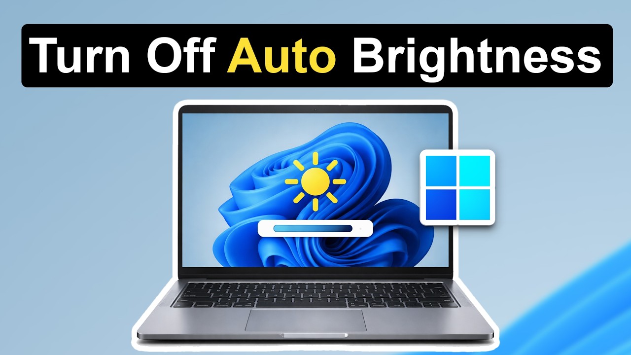 How To Turn Off Auto Brightness on Laptop (Step By Step)
