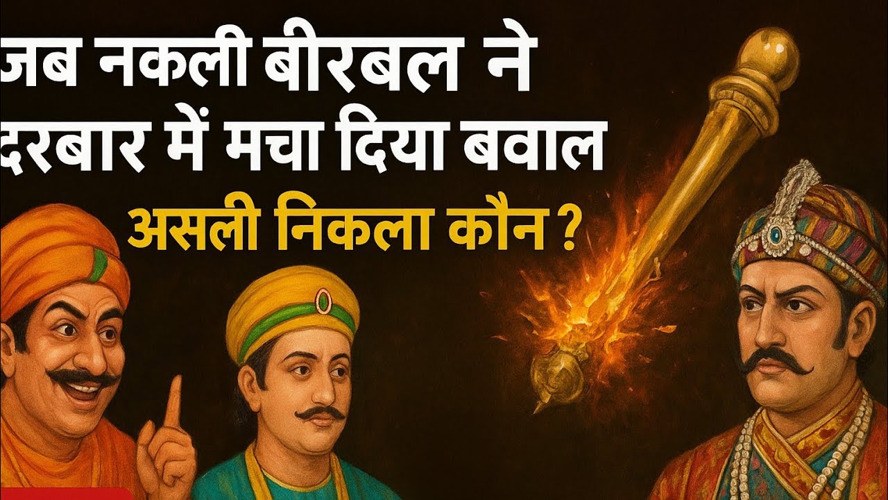जब नकली बीरबल ने दरबार में मचा दिया बवाल – असली निकला कौन?”js khushi geming 