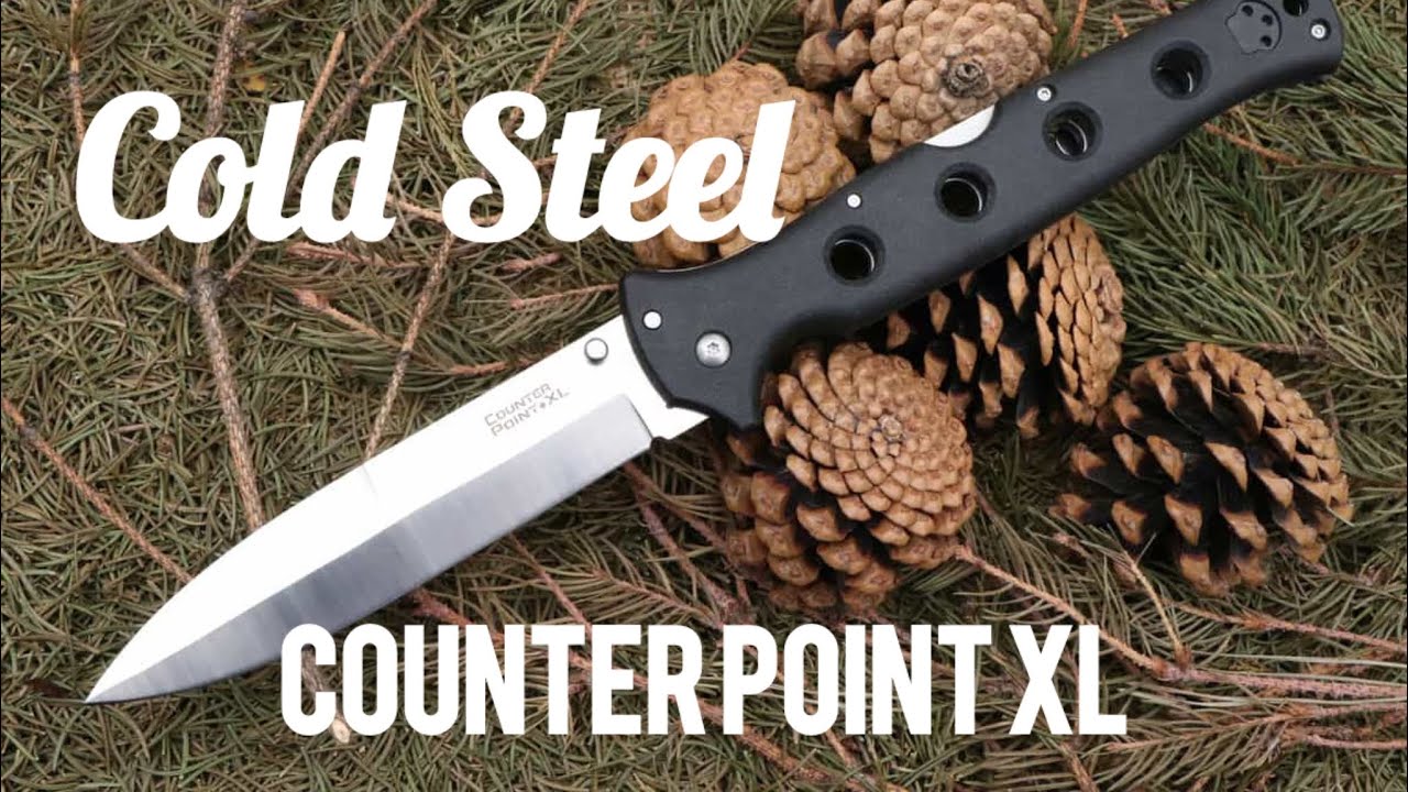 Cold Steel Counter point XL vs Ti-lite 6 обзор
