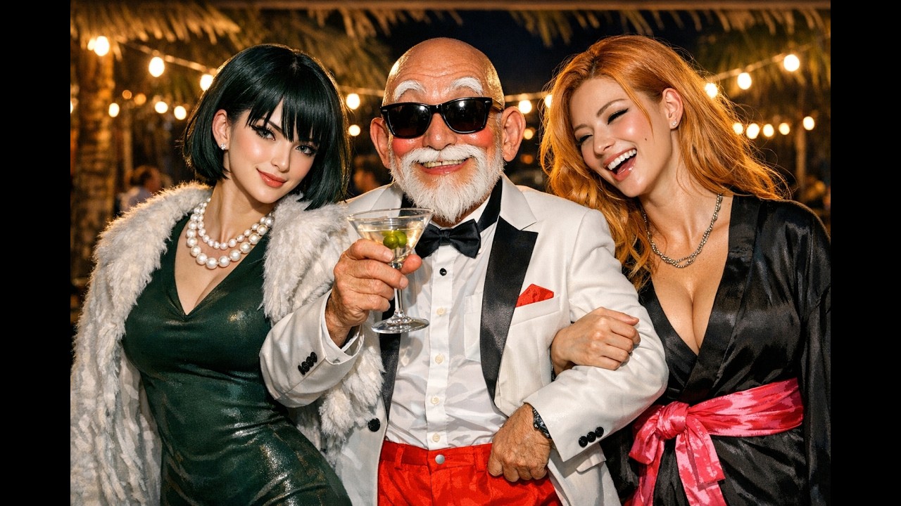 Master Roshi's Ultimate Fantasy: Dragon Ball Wish with Hot Anime Girls